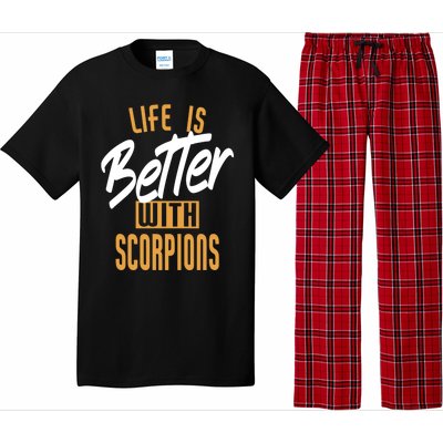 Life Is Better With Scorpions Gift Pajama Set