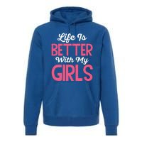 Life Is Better With My Good Loves Her Mama Meaningful Gift Premium Hoodie