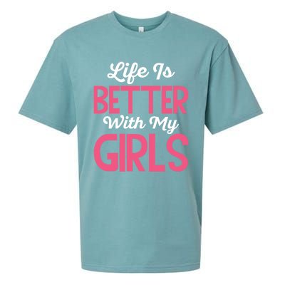 Life Is Better With My Good Loves Her Mama Meaningful Gift Sueded Cloud Jersey T-Shirt