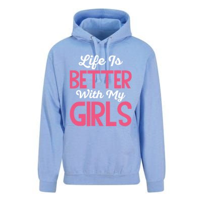 Life Is Better With My Good Loves Her Mama Meaningful Gift Unisex Surf Hoodie