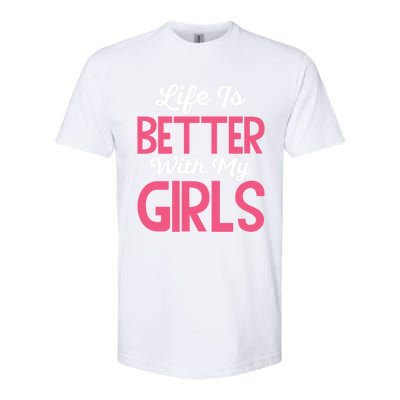 Life Is Better With My Good Loves Her Mama Meaningful Gift Softstyle CVC T-Shirt