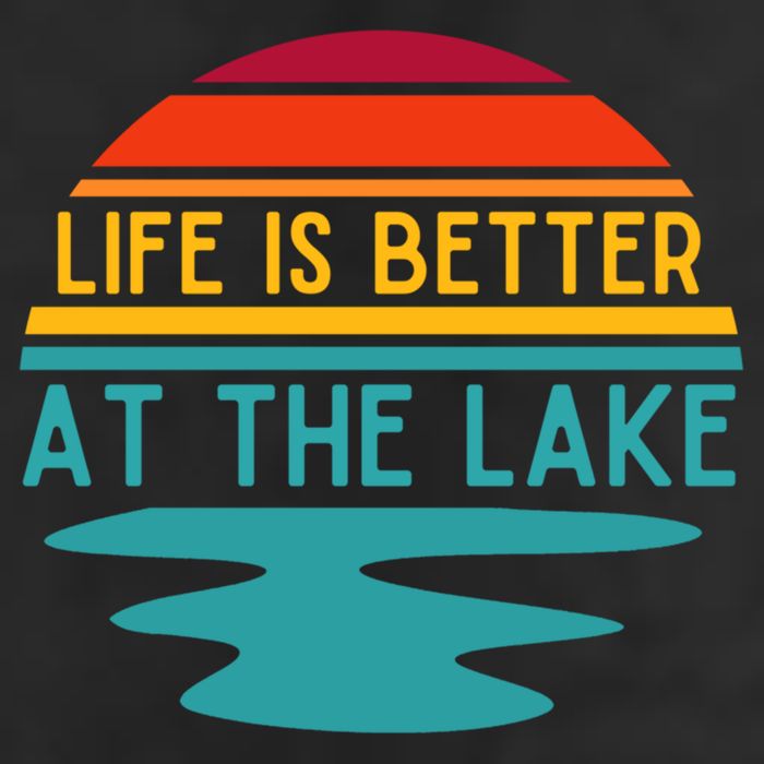 Life Is Better At The Lake Life Bum Lake Lover Pontoon Gift 15oz Campfire Ceramic Mug