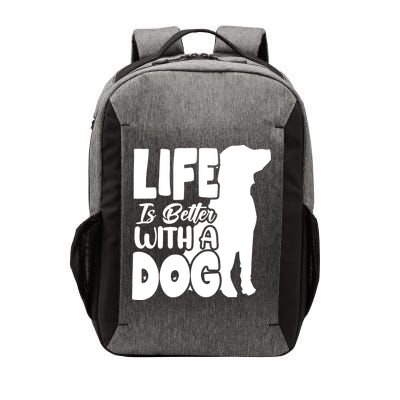 Life Is Better With A Dog Vector Backpack