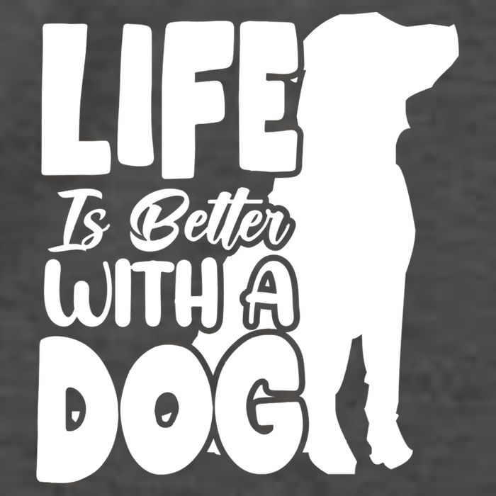 Life Is Better With A Dog Vector Backpack