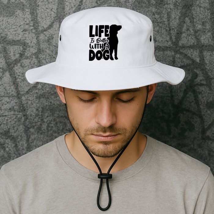 Life Is Better With A Dog Bucket Hat