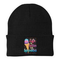 Life Is Better With Sprinkles Cute Sweet Ice Cream Summer Beanie