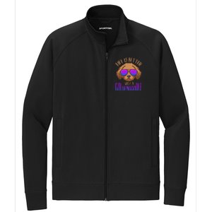 Life Is Better With A Goldendoodle Cute Doodle Dog Stretch Full-Zip Cadet Jacket