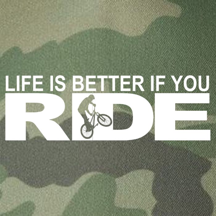 Life Is Better If You Ride Mountain Bike Legacy Tie Dye Trucker Hat