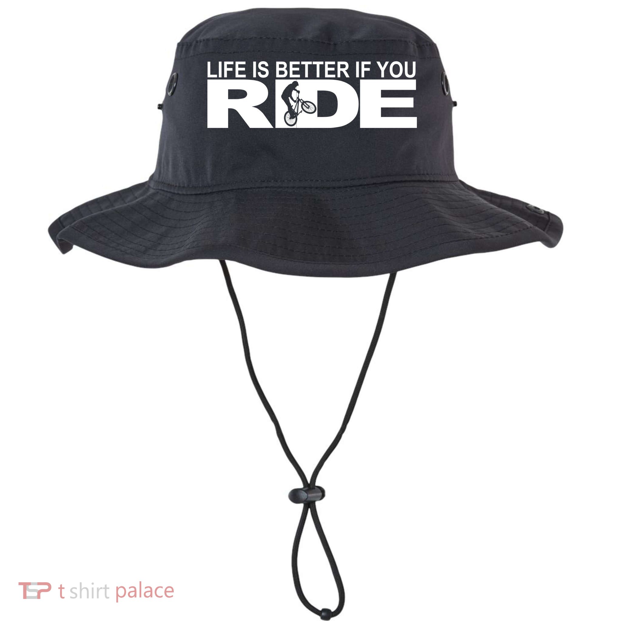 Life Is Better If You Ride Mountain Bike Bucket Hat