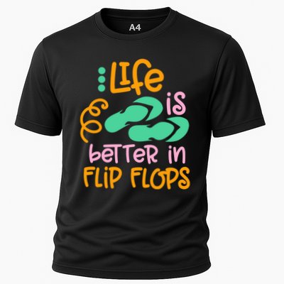 Life Is Better In Flip Flops Performance Shirt
