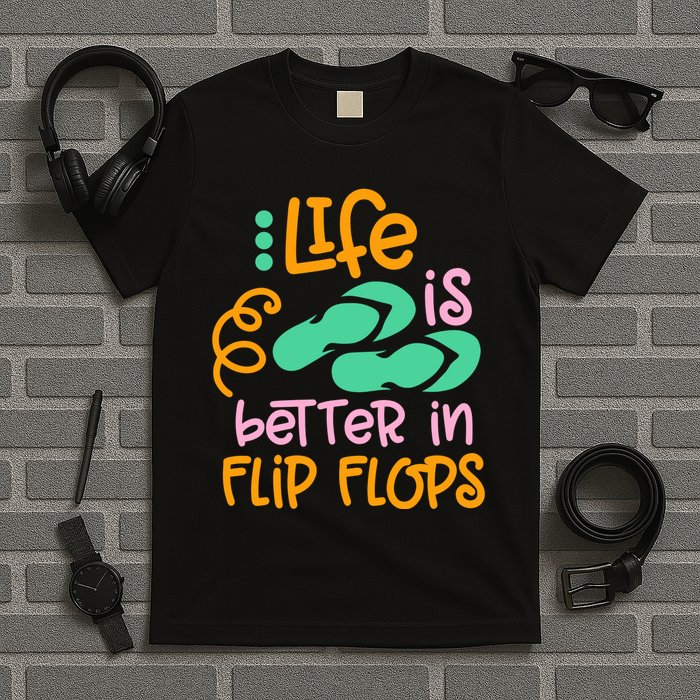 Life Is Better In Flip Flops T-Shirt