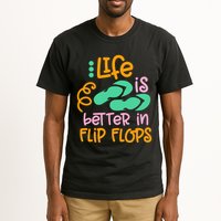 Life Is Better In Flip Flops Tall T-Shirt