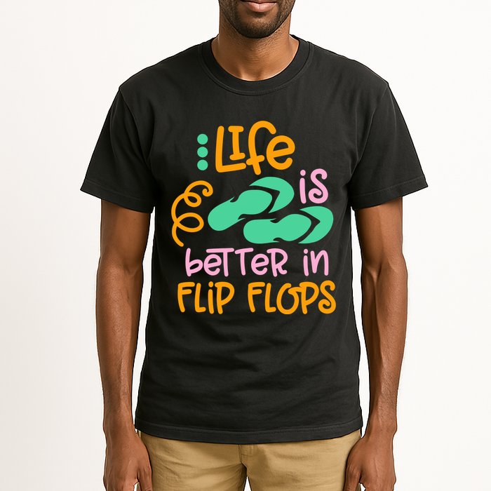 Life Is Better In Flip Flops Tall T-Shirt