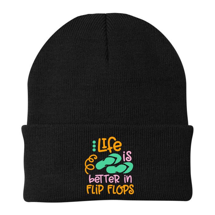 Life Is Better In Flip Flops Beanie