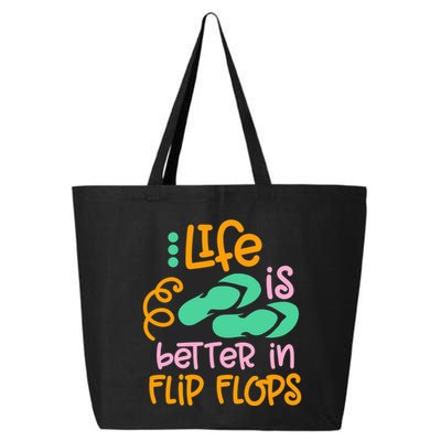 Life Is Better In Flip Flops 25L Jumbo Tote