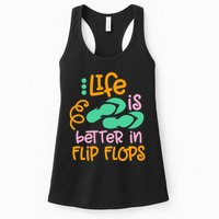 Life Is Better In Flip Flops Womens Tank Top