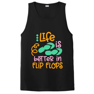 Life Is Better In Flip Flops PosiCharge Competitor Tank