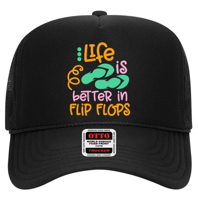 Life Is Better In Flip Flops Trucker Hat