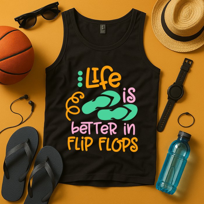 Life Is Better In Flip Flops Tank Top