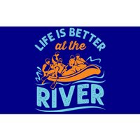 Life Is Better At The River White Water Rafting Cool Gift Bumper Sticker