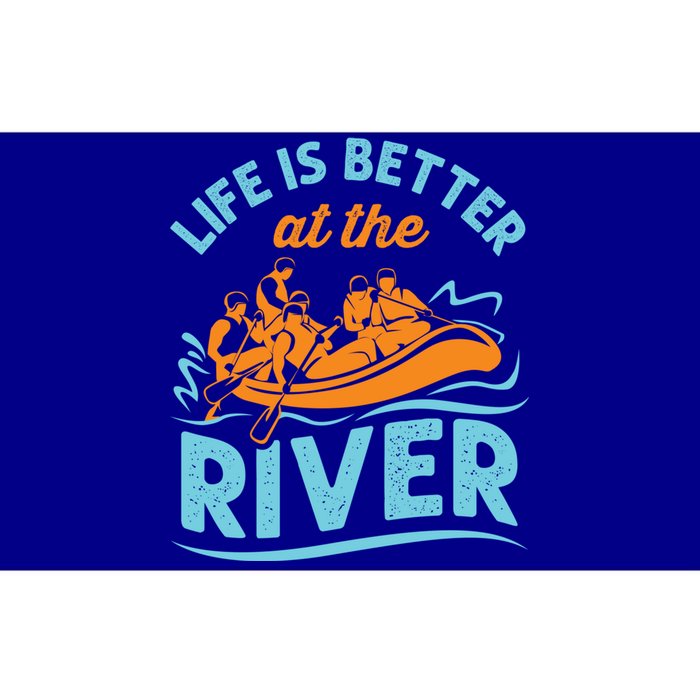 Life Is Better At The River White Water Rafting Cool Gift Bumper Sticker