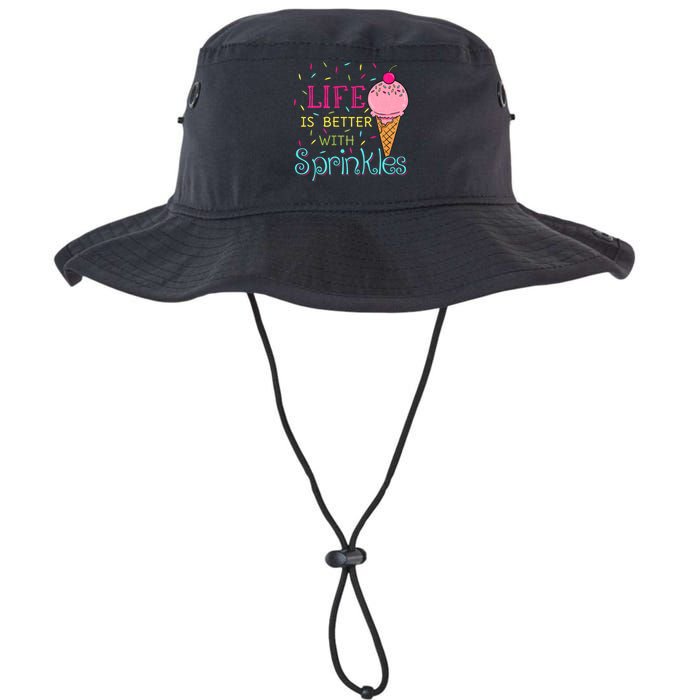 Life Is Better With Sprinkles Sweet Ice Cream Lover Bucket Hat