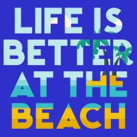 Life Is Better At The Beach Gift Cute Summer Vacation Gift 16 in Basic Backpack