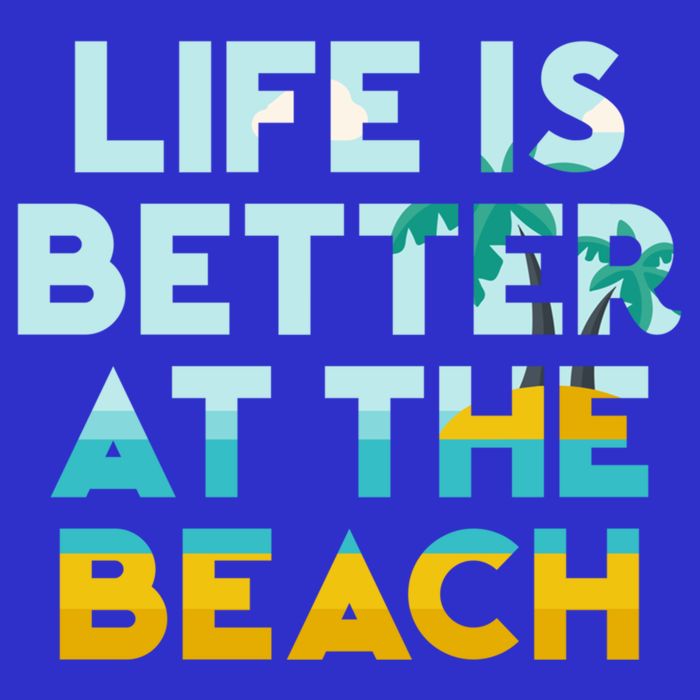 Life Is Better At The Beach Gift Cute Summer Vacation Gift 16 in Basic Backpack