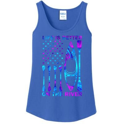 Life Is Better On The Rivergift Best Ideas For Kayaker Funny Gift Ladies Essential Tank