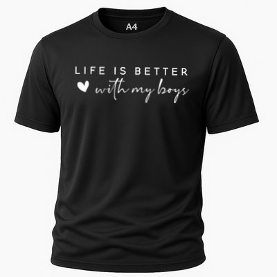 Life Is Better With My Boy Performance Shirt