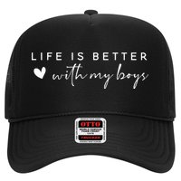 Life Is Better With My Boy Trucker Hat