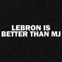 Lebron Is Better Than Mj Ladies PosiCharge Tri-Blend Wicking Tank
