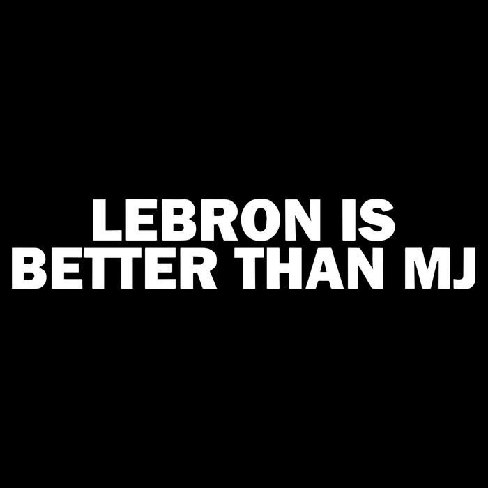 Lebron Is Better Than Mj Bucket Hat