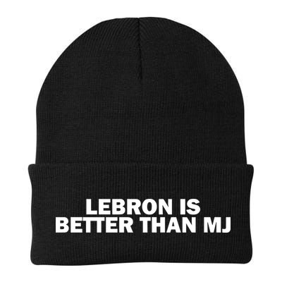 Lebron Is Better Than Mj Beanie