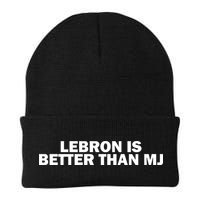 Lebron Is Better Than Mj Beanie
