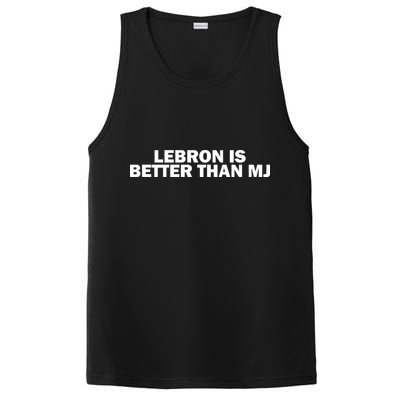 Lebron Is Better Than Mj PosiCharge Competitor Tank