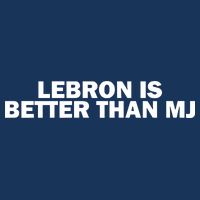 Lebron Is Better Than Mj Infant Baby Jersey Bodysuit