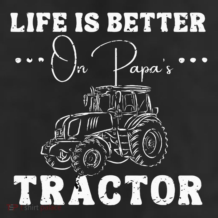 Life Is Better On Papas Tractor Adult Drive Performance Visor