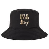 Life is Better with My Boys Cool Comfort Performance Bucket Hat