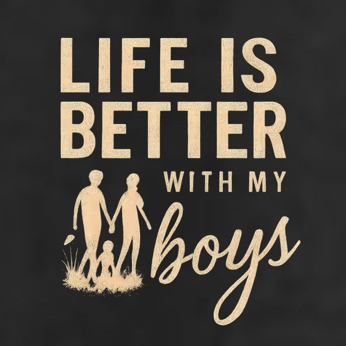 Life is Better with My Boys Cool Comfort Performance Bucket Hat