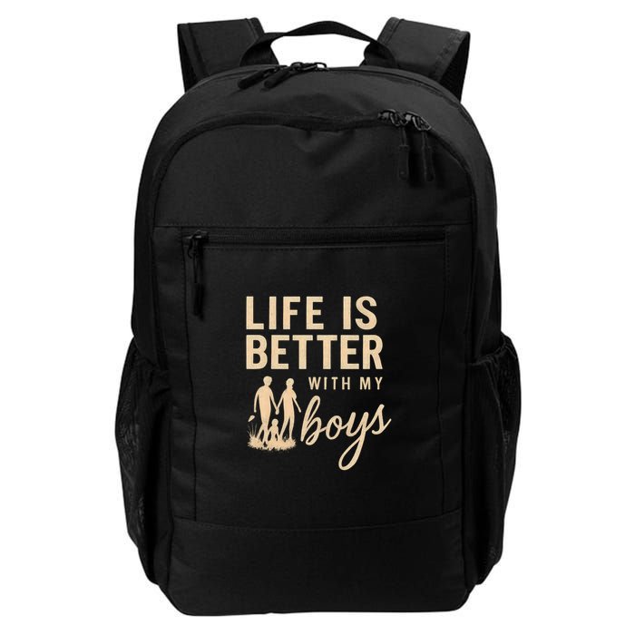 Life is Better with My Boys Backpack