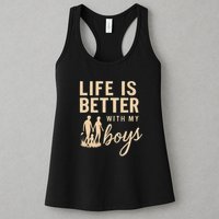 Life is Better with My Boys Womens Tank Top