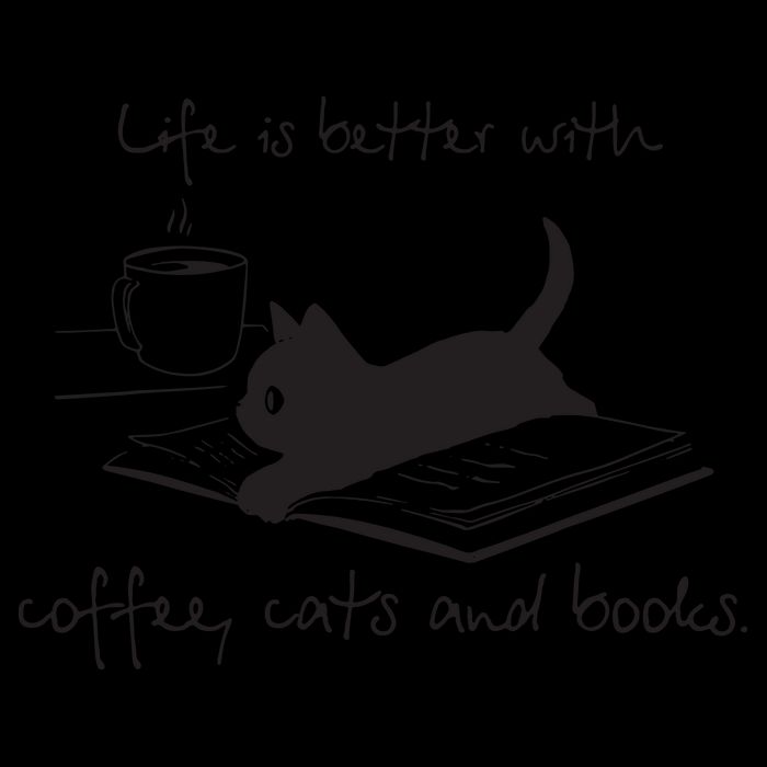 Life Is Better With Books Cats And Coffee 16oz Travel Tumbler