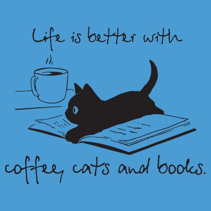 Life Is Better With Books Cats And Coffee Tie Dye Hoodie