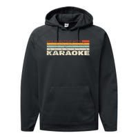 Life Is Better With Karaoke Vintage Microphone Music Singer Performance Fleece Hoodie