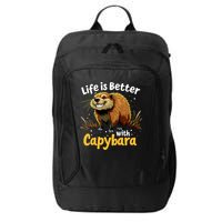 Life Is Better With Capybara City Backpack