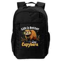 Life Is Better With Capybara Backpack
