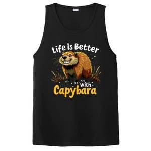 Life Is Better With Capybara PosiCharge Competitor Tank