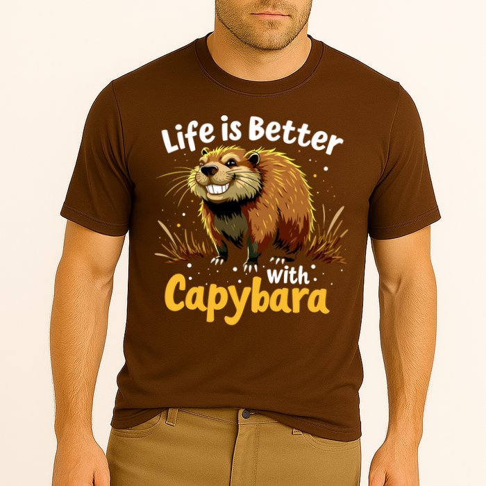 Life Is Better With Capybara Performance Shirt