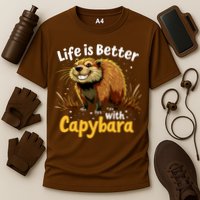 Life Is Better With Capybara Performance Shirt